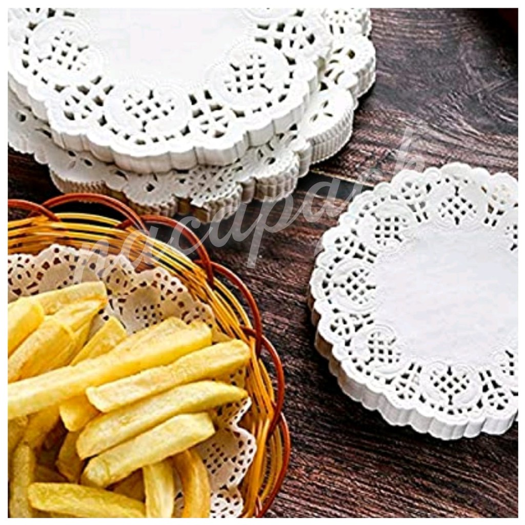 

Termurah!! Kertas Doilies Renda/ Kertas Alas Renda Pack 25 Pcs