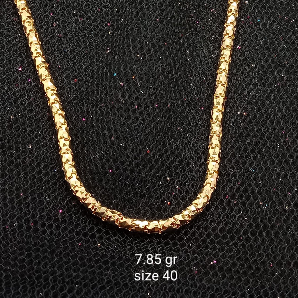 Kalung Emas 17K - 7.85 gr Kadar 750 - 370