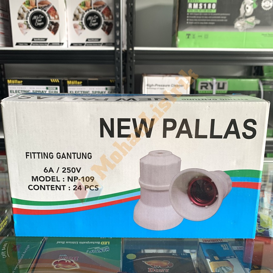 Fitting Fiting Piting Gantung Jumbo New Pallas NP-109 - Putih
