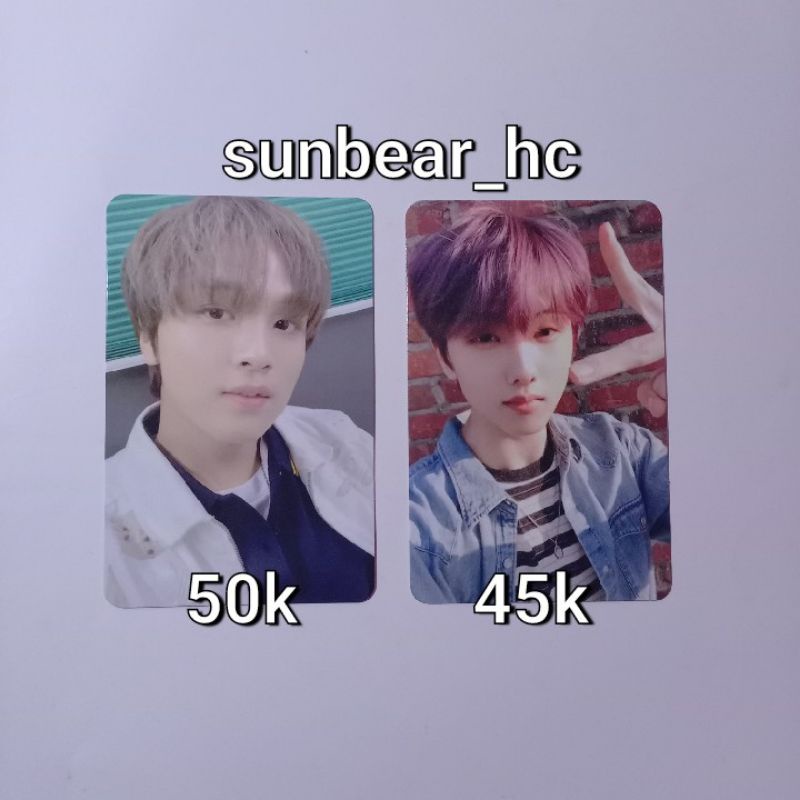 PC Haechan & Jisung AR Selca Hot Sauce Hotsa HS Jewel Photocard Poca