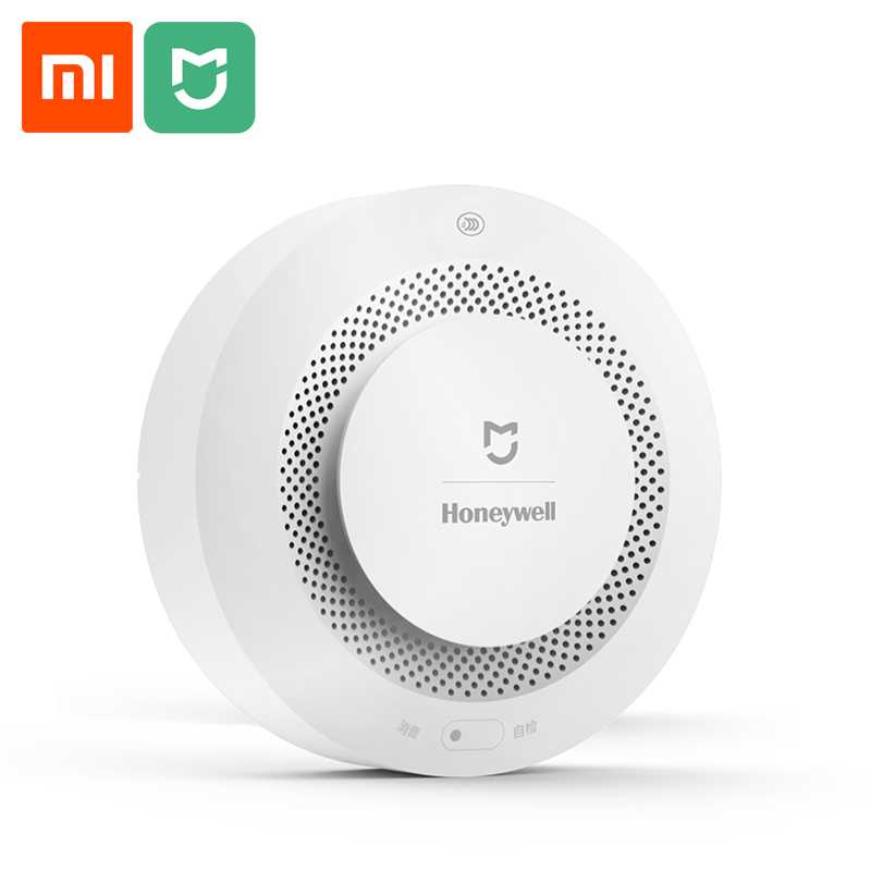 Grosir-ij Xiaomi Mijia Honeywell Smart Alarm Smoke Detector Alat Deteksi Asap