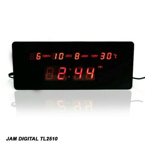 Jam Digital LED TL-2510 Angka Menyala Warna Merah