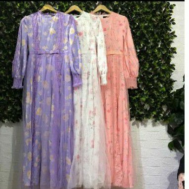 Gamis korea tile by-vivorie restock