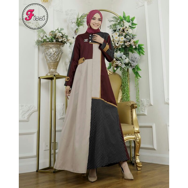 Gamis Mewah Ori Fizzi