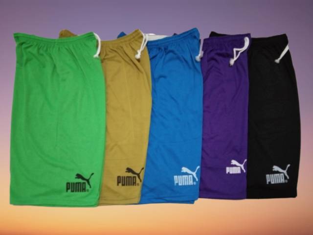 (COD)Celana Pendek Kolor Pria Wanita Celana Bahan Kaos Adem