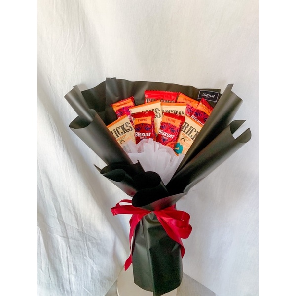 

snack bouquet by ideflorist_buket makanan_hadiah murah