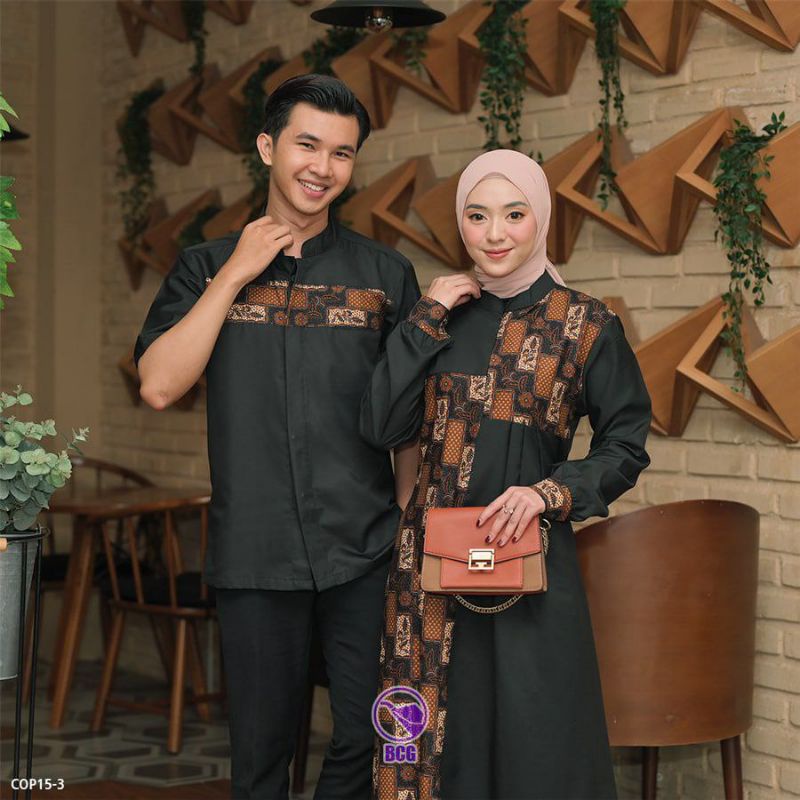 SARIMBIT EXCLUSIVE KOKO GAMIS BATIK KOMBINASI
