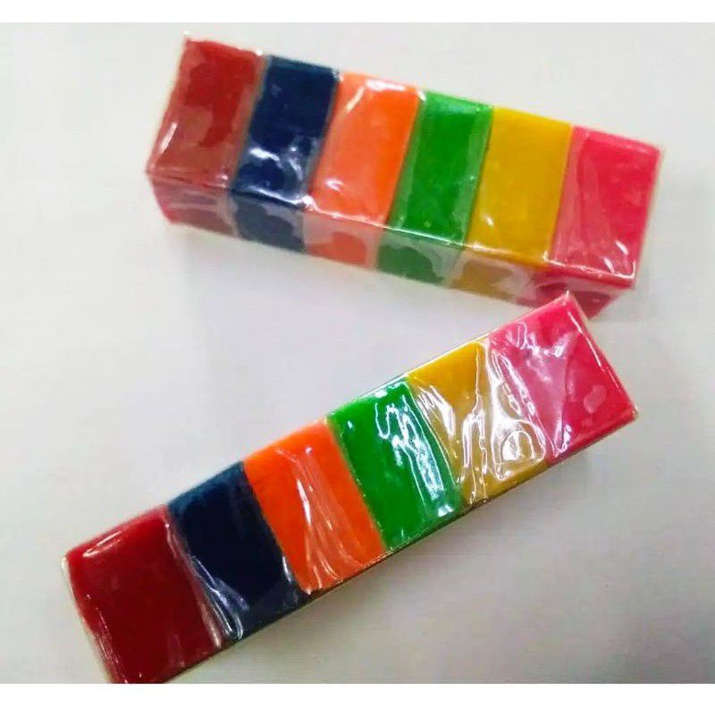 Mainan Malem Mainan Lilin isi 6Warna Warni