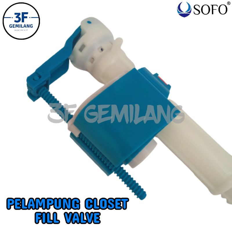 Sofo - Pelampung Closet Blister - Fill Valve - ABS - High Quality