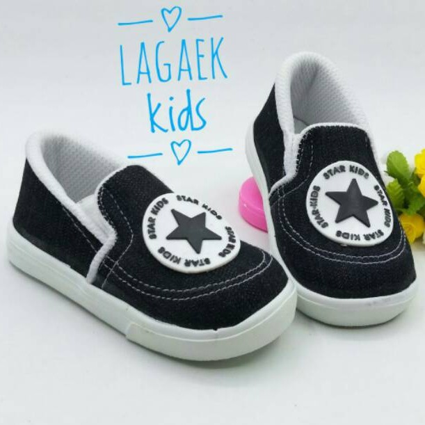 Sepatu Anak Laki Jeans Usia 3 4 Tahun REJECT Harga Miring - Sepatu Anak Denim [SEPATU ANAK REJECT]