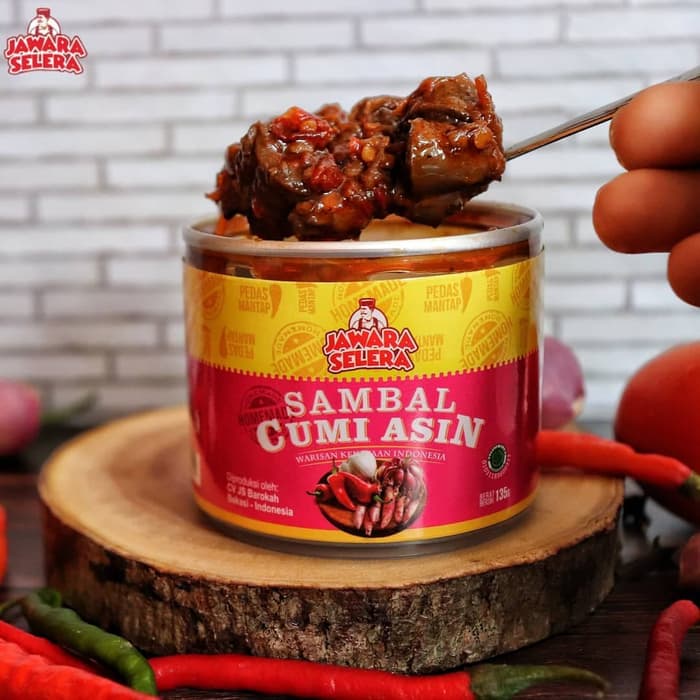 

Siap Kirim Sambal Cumi Asin Sambel Baby Cumi Asin Jawara Selera