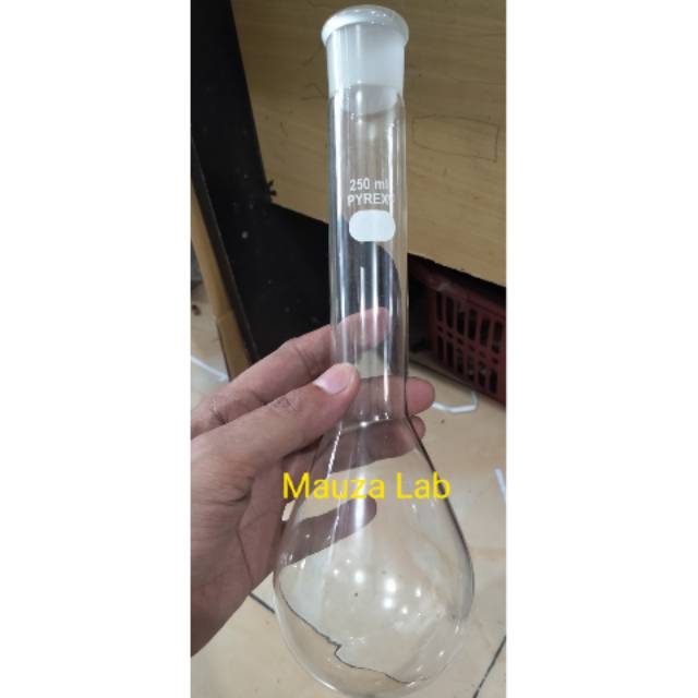 Labu kjekdahl 250ml  dan 500ml pyrex ns 29/32