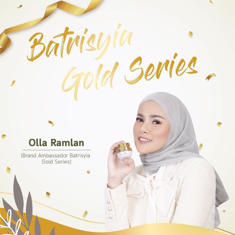 Batrisyia Herbal Gold Night Cream, Krim Malam berbalut Emas [15 gr]