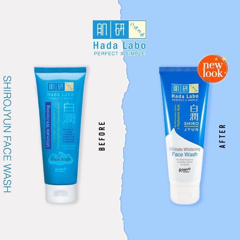 HADA LABO SHIROJYUN FACE WASH 50ML #shirojyun#hadalabo#hadalabofacewash