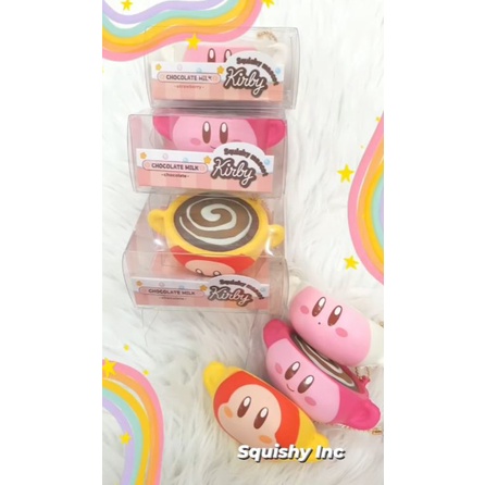 Squishy Inc - NIC Kirby Chocolate Milk Squishy
