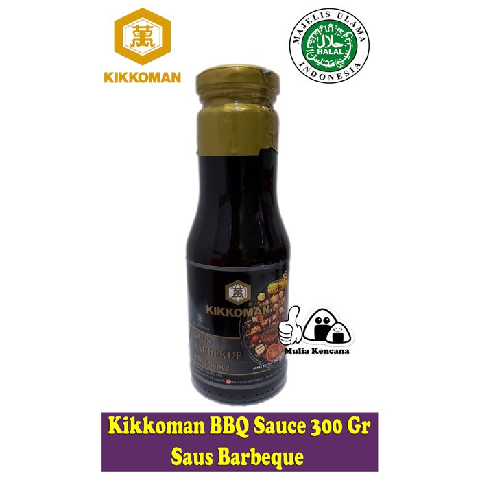 

KIKKOMAN BBQ SAUCE BOTOL 300 GR / SAUS BARBEQUE