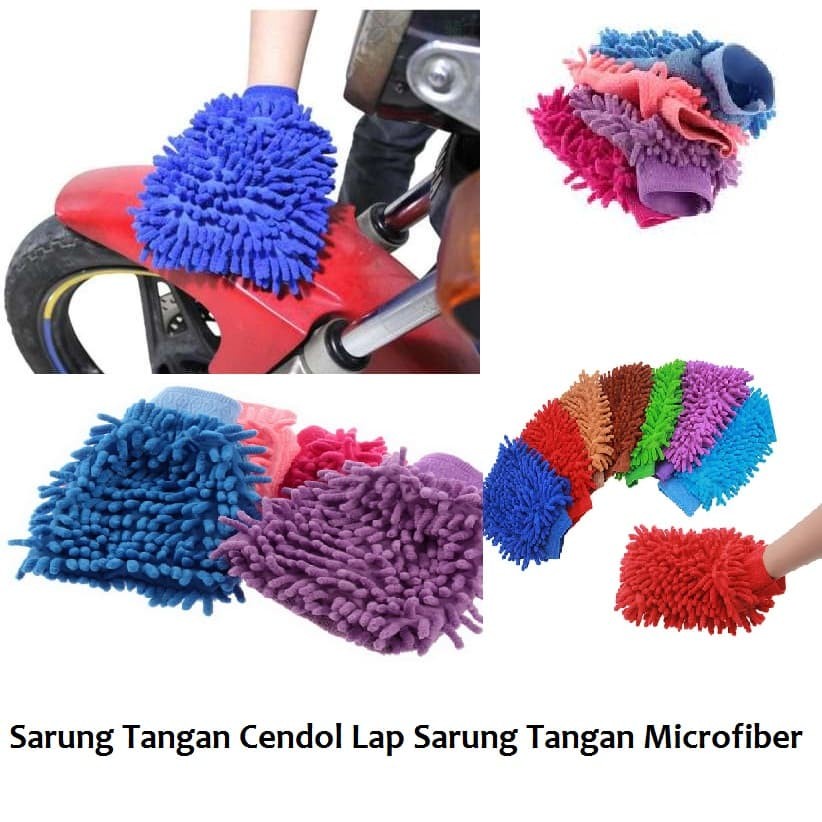 SARUNG TANGAN CENDOL LAP SARUNG TANGAN MICROFIBER