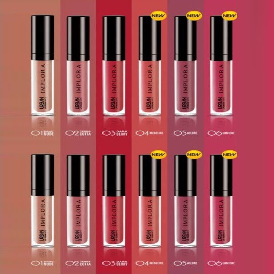 Implora Urban Lip Cream Matte ( lipcream Lipstick Lipstik ) 1 2 3 4 5 6 7 8 9 10 11 12