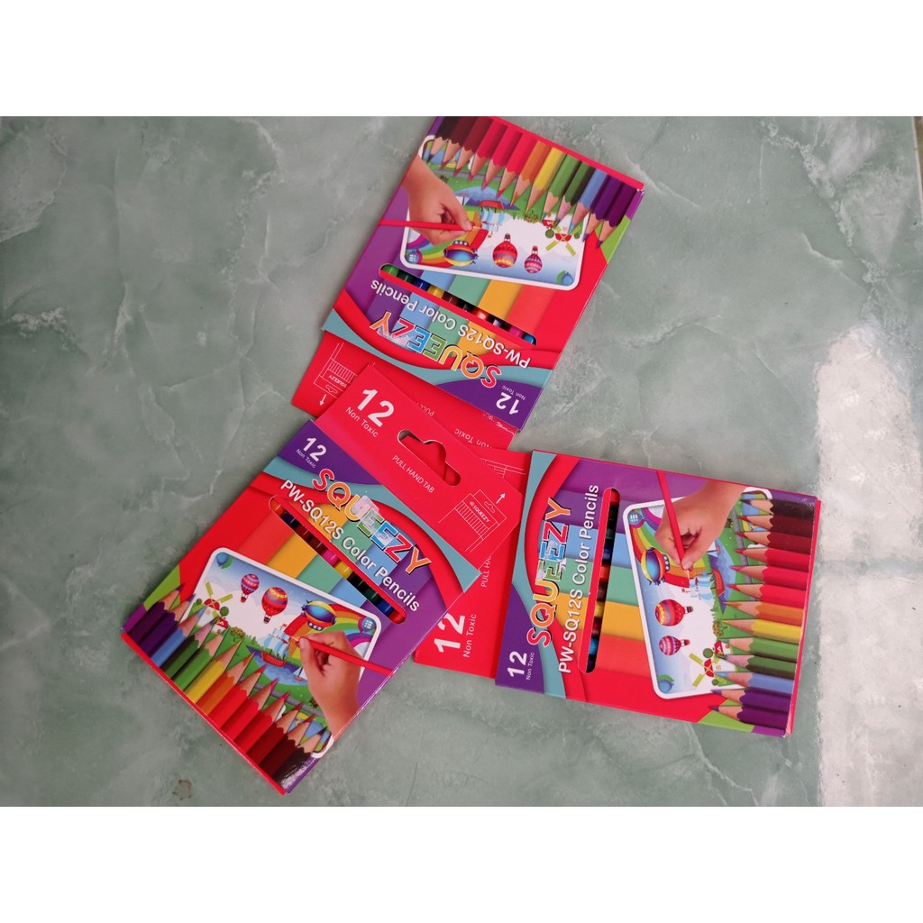 

Pensil Warna 12 Pendek SQUEEZY