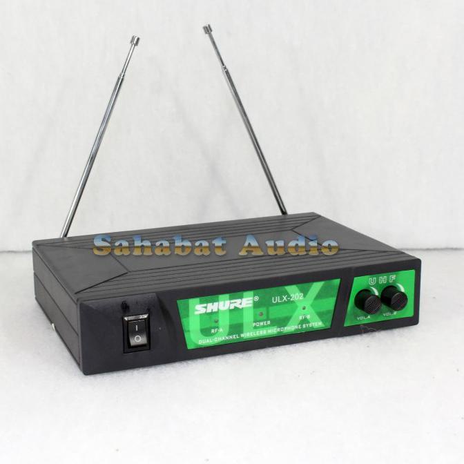Mic Wireless ULX 202 Double Headset & Double Handle Shure