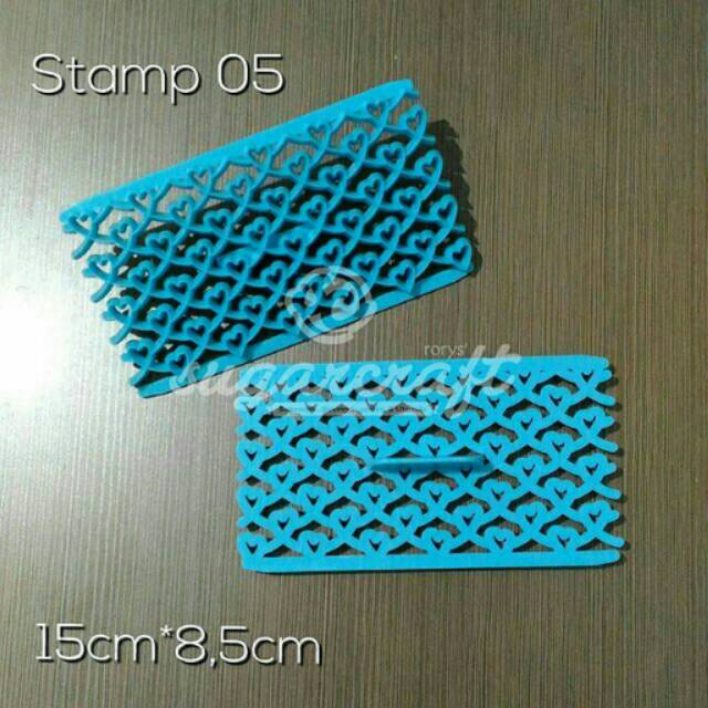 

Stamp atau Emboser Fondant type 05