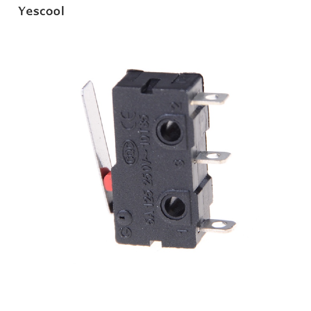 Yescool 10PCS Switch Mikro 3 Pin N / O N / C 5A 250VAC KW11-3Z