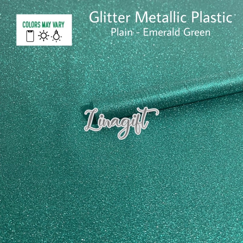 ( 3 Lembar ) PLASTIC METALLIC GLITTER - PLASTIK KADO GLITER METALIK MENGKILAP BICOLOR SILVER HIJAU PERAK GREEN LOVE STAR SALUR AKAR - EXCLUSIVE HIASAN PARCEL HAMPERS SOUVENIR SELAMAT IDUL FITRI EID MUBARAK HAPPY IDUL ADHA PERAK HIJAU 2 SISI