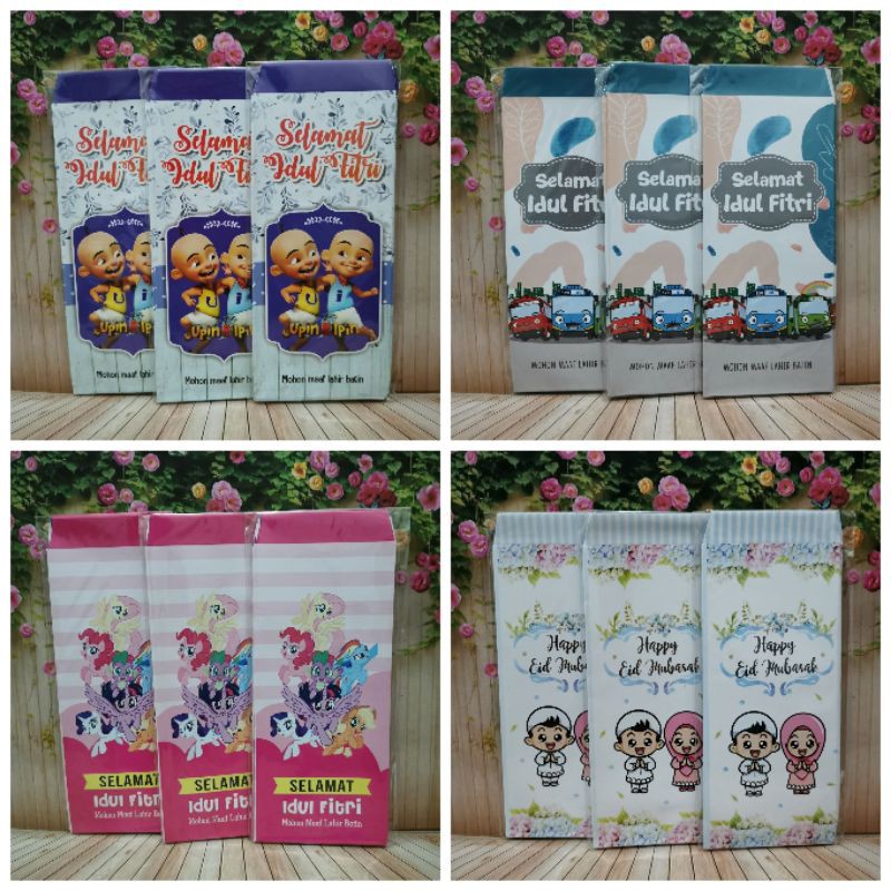 Amplop Lebaran Jumbo motif kartun Shopee Indonesia