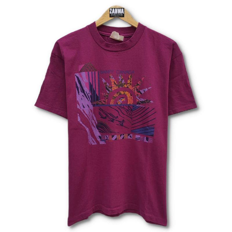 Baju Kaos Tshirt Vintage Banff Canada