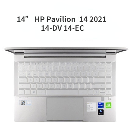 Film Debu Keyboard Laptop Untuk HP Pavilion 14 2021 14-DV 14-EC 14-dv0004TX / 0003TX TPN-Q244