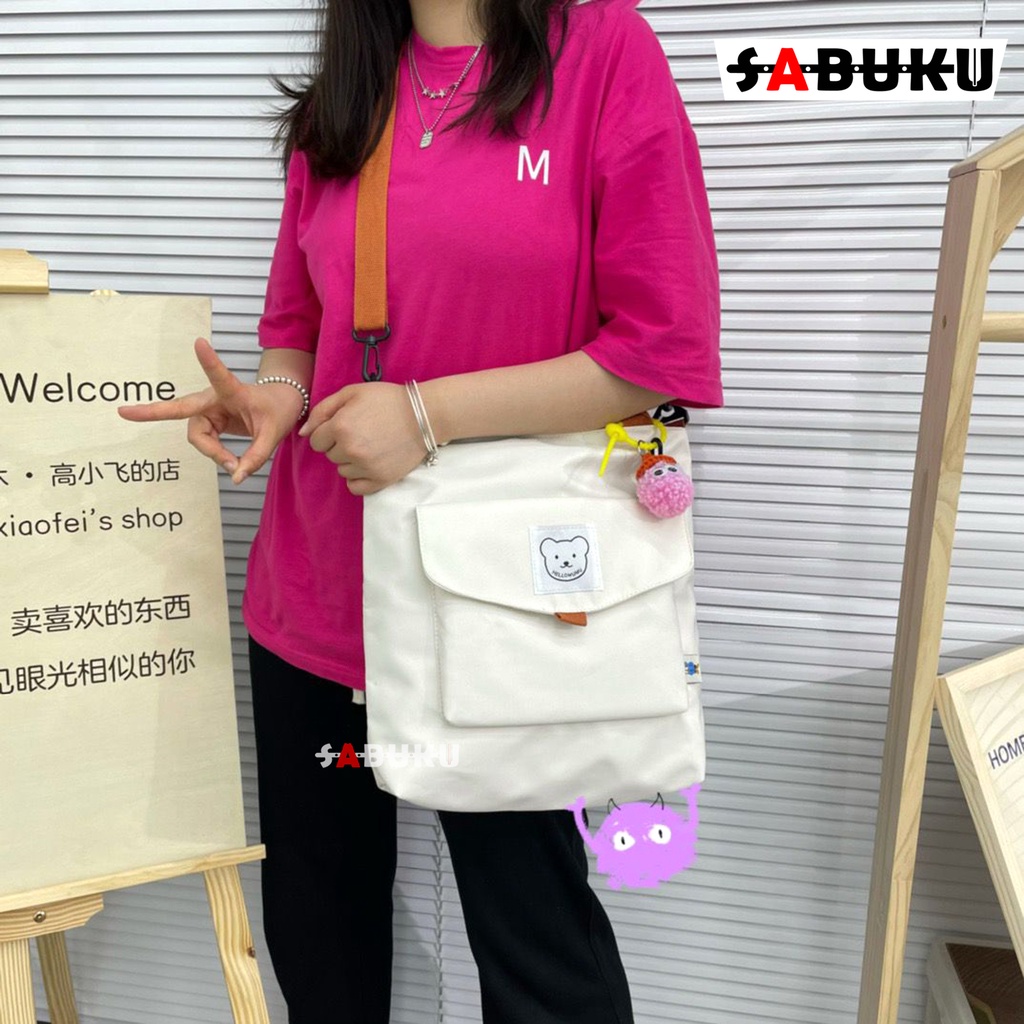 Tas Tote Bag Wanita Resleting Bahan Lembut dan Halus Tas Sekolah Fashion Wanita -251