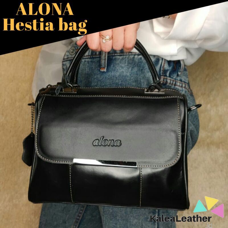 ALONA HESTIA BAG / TAS KULIT WANITA TOP HANDLE