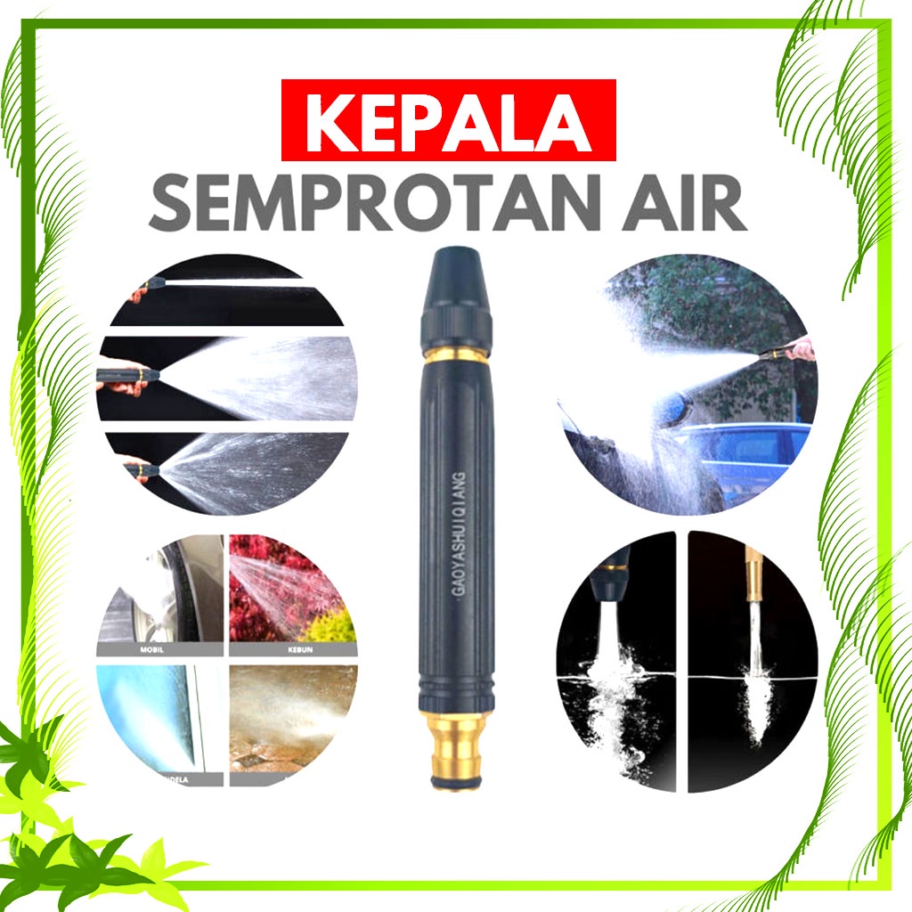 Spray Steam Semprotan Air Kuningan Water Jet Tekanan Tinggi - Semprotan Air Spray Steam Kepala Semprotan Air Taman