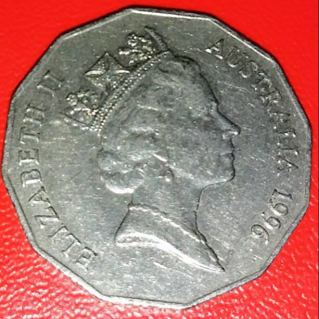 1996 Koin Australia 50 cent