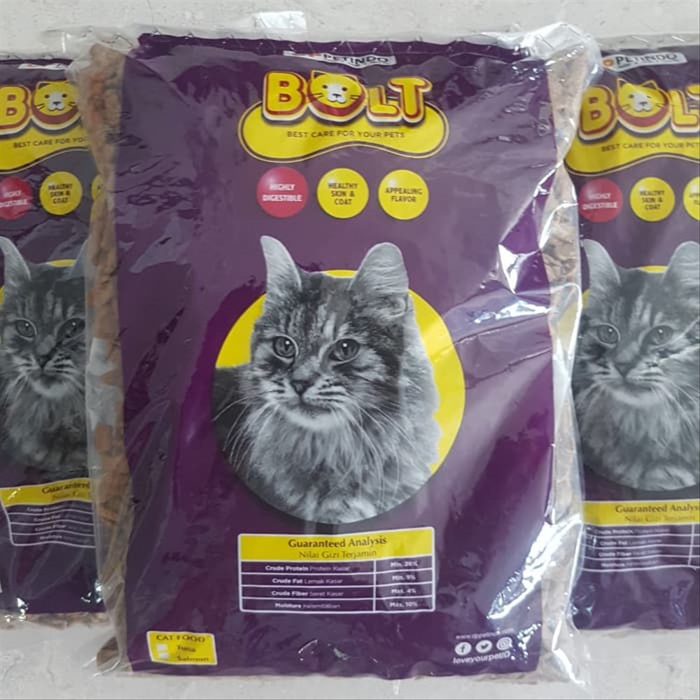 PAKAN KUCING _ BOLT IKAN REPACK 1 KG
