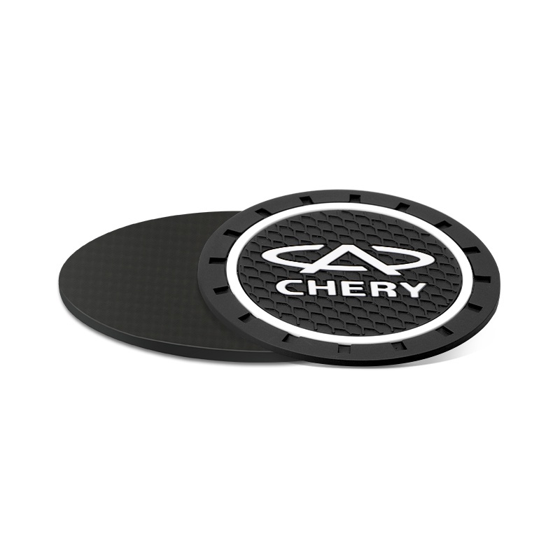 2 Pcs holder Botol Air Bahan Silikon anti slip Untuk Chery Tiggo 2 3 4 5 Pro 8 3x A1 QQ Arrizo Guar E3 E5