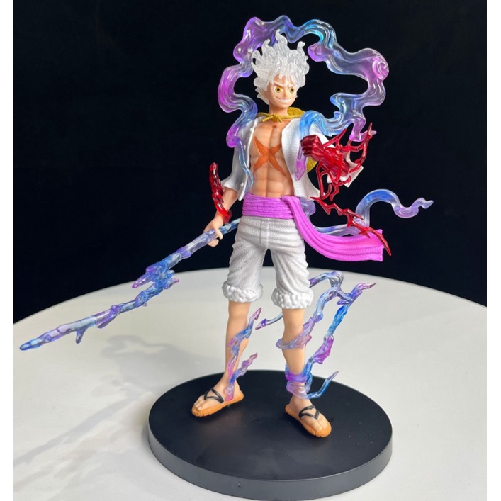 Monkey D Luffy Gear 5 G5 Anime Action Figure One Piece