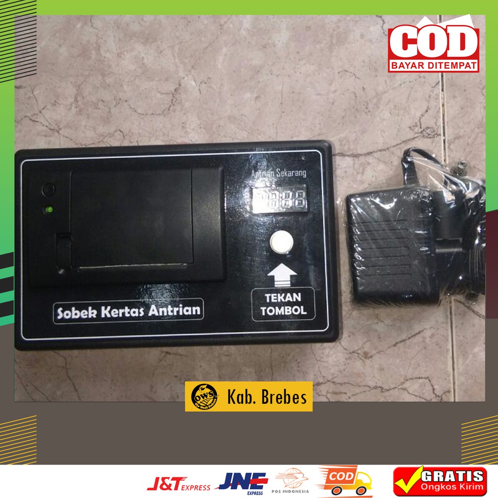 

Printer Antrian 1 tombol Display 7 segment