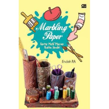 

BUKU MARBLING PAPER (KERTAS MOTIF MARMER BUATAN SENDIRI)