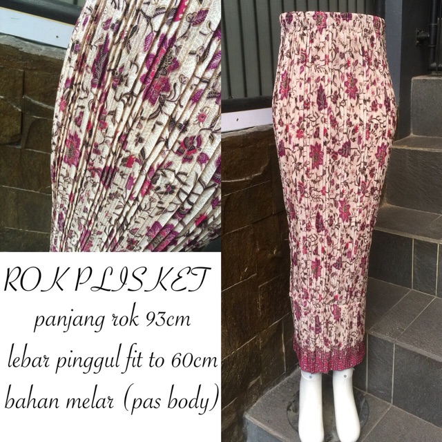 ROK PLISKET/ROK KONDANGAN /ROK BATIK