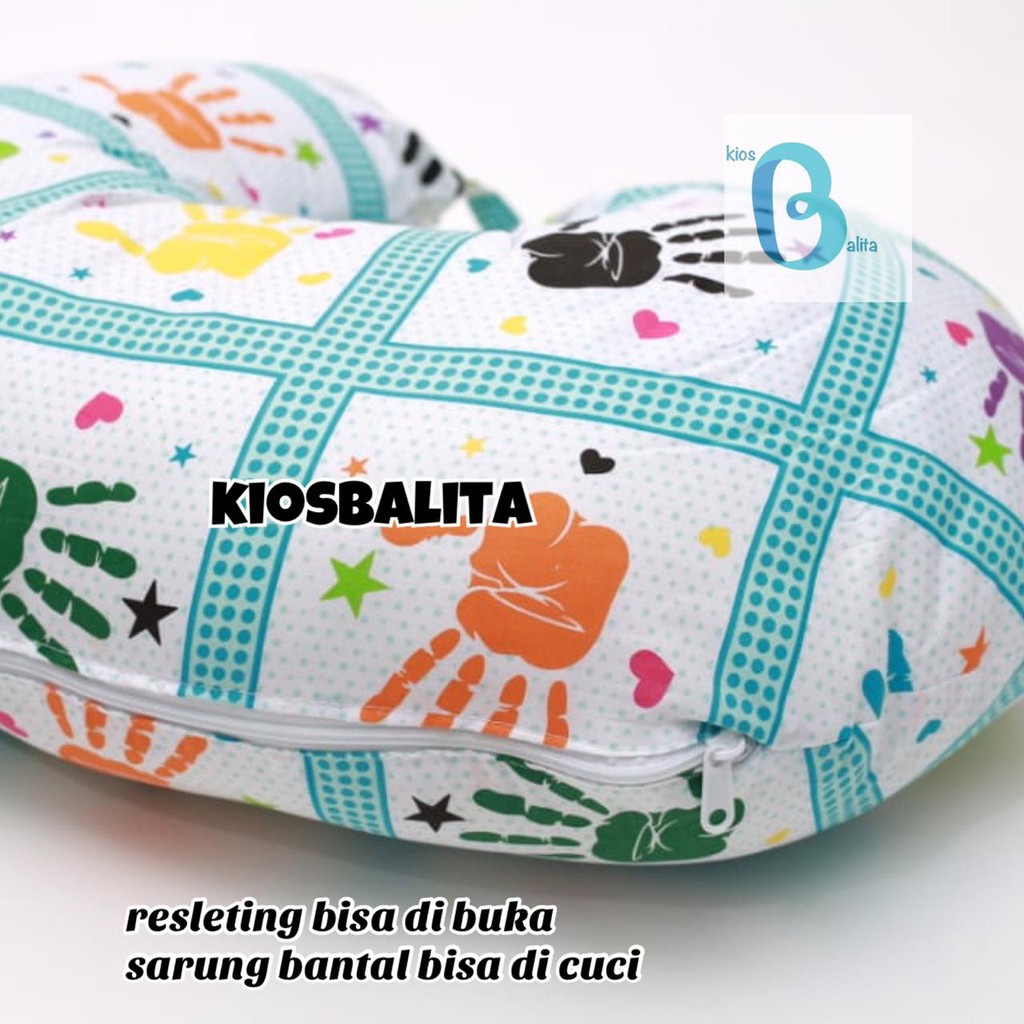 PAKET NURSING COVER/APRON CELEMEK MENYUSUI ASI + BANTAL ASI MENYUSUI BABY