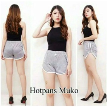 IMF CELANA PENDEK HOTPANTS MUNIKO TALI DEWASA HOT PANTS KOREA STYLE SANTAI POLOS TALI HOTPANTS BABYTERRY MURAH BISA COD