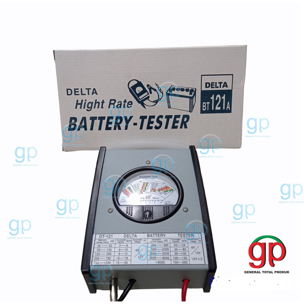 Alat Tes Aki BT121A Delta BT 121A Battery Tester