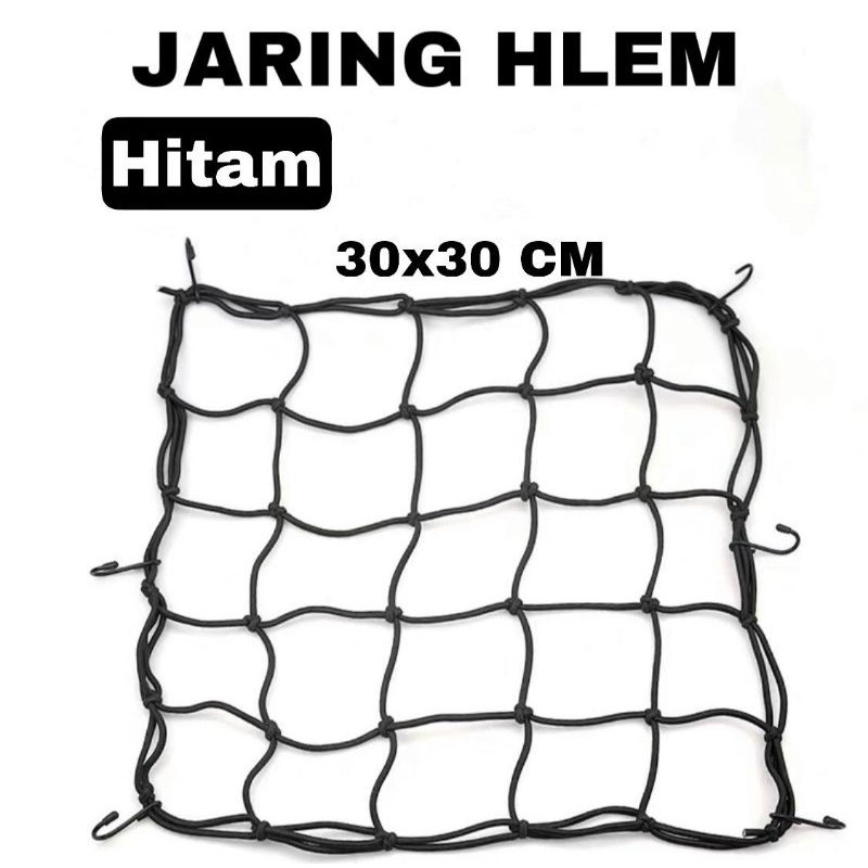 [BISA COD] Tali Jaring Pengikat Helm Barang Motor Sepeda Helmet Organizer Bicycle