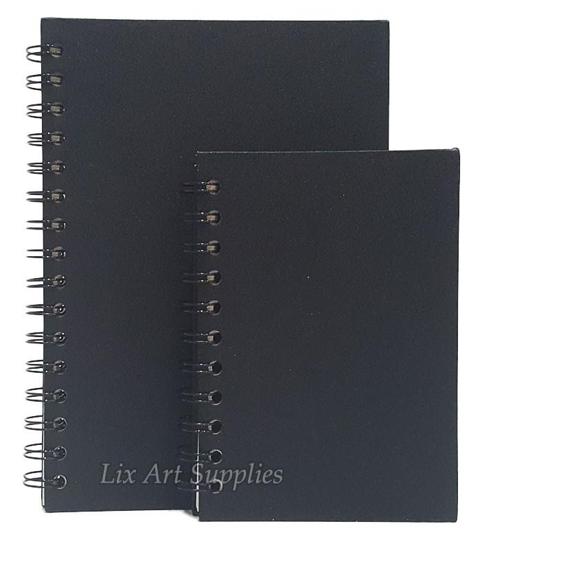 

Laris|SQ26|Art Kreation Spiral Sketchbook Hardcover A5 / A6 / 50 lembar - 100gsm