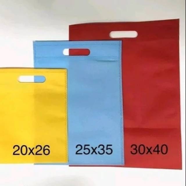 

Goodie Bag OVAL uk.30x40 PAHE DAN TEBAL - Tas spondbond oval uk - Tas promosi - Harga perpcs