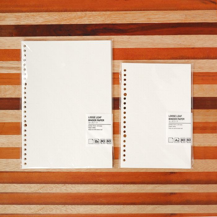 

Promo Panmomo Loose Leaf Binder Paper - A5 Dotted terbaik
