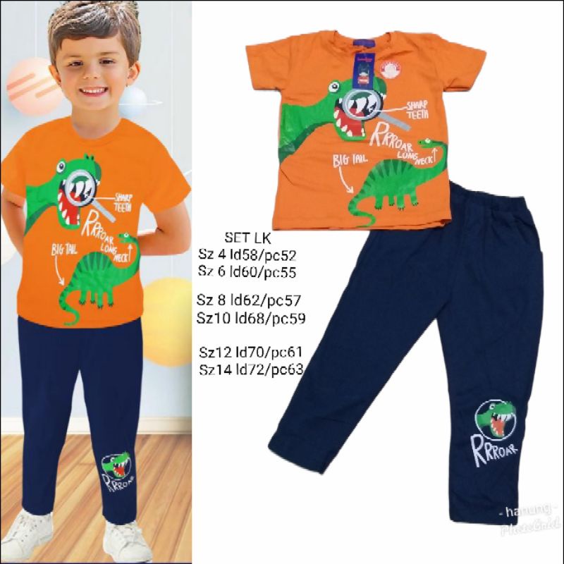 setelan London kids // set LK celana panjang