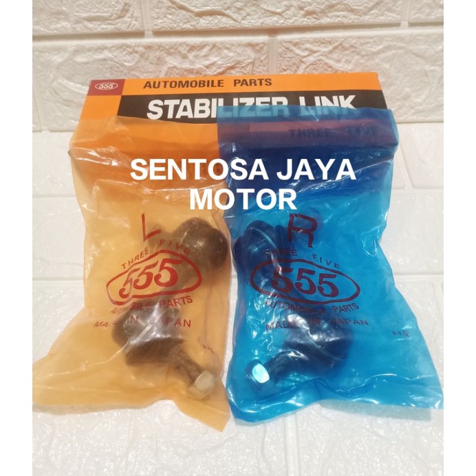 LINK STABIL STABILIZER DEPAN PAJERO SPORT TRITON STRADA L200 ORIGINAL 555 JAPAN HARGA 1SET