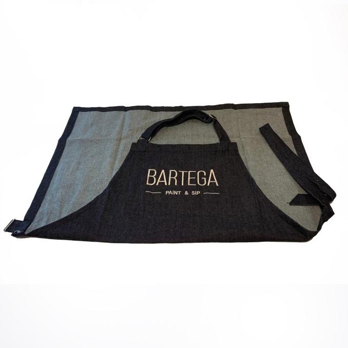 

Bartega Apron Jeans / Celemek Lukis ---READY---